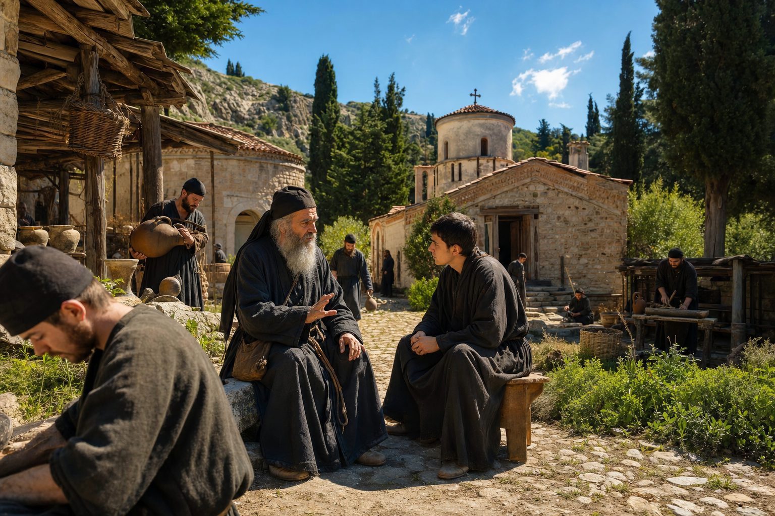 Picha halisi, kumbukumbu ya baba yetu mtakatifu Michael Malein, kalenda ya Orthodox, 2026-07-25, commemoration